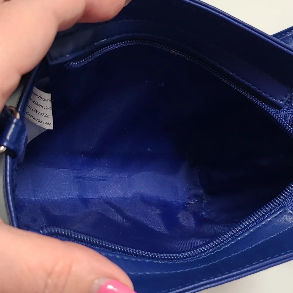 Justice L purse - blue